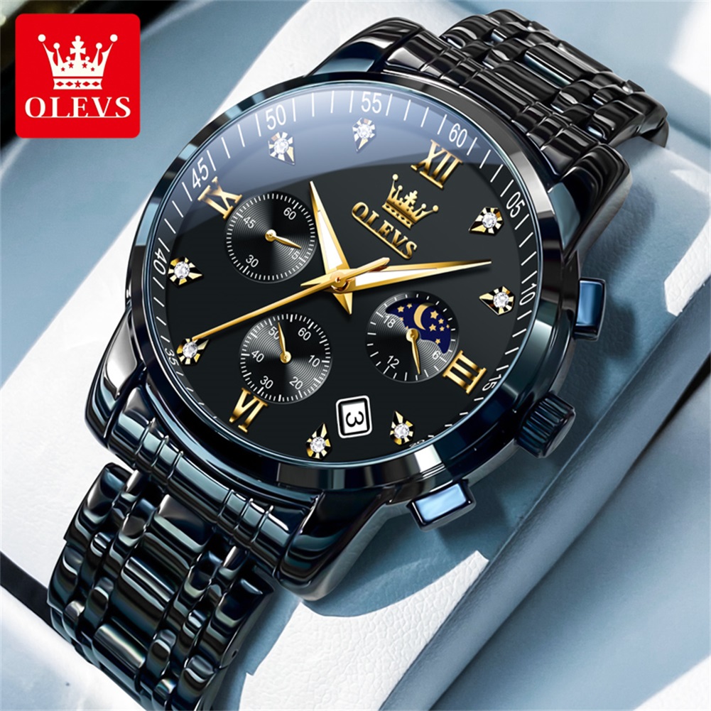 Smartwatch Watches For Men Brands - OLEVS Popular men's watches stainless steel