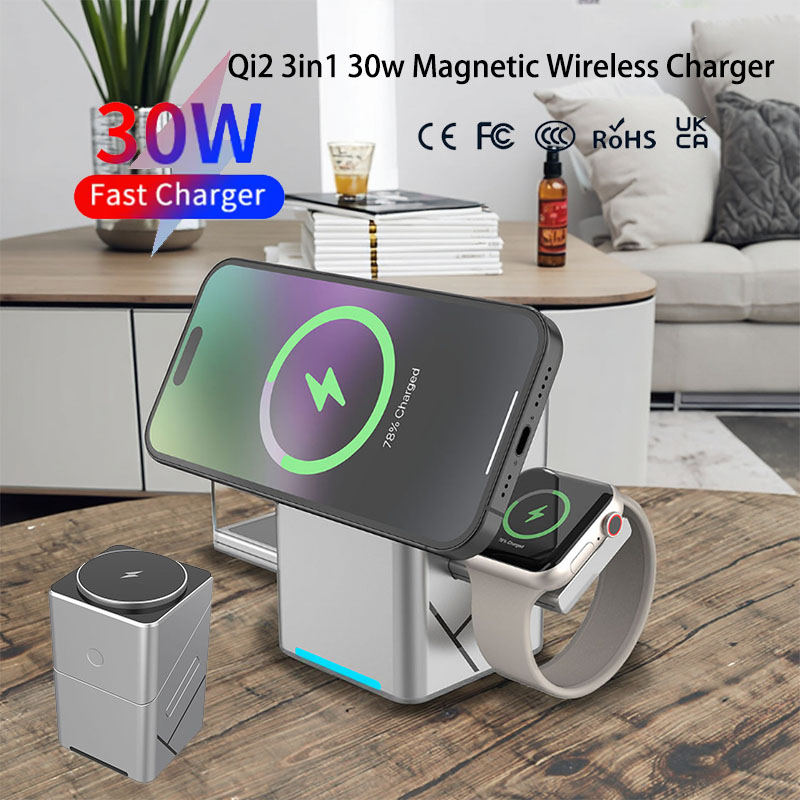 Smartwatch Watches Xiaomi - 15W Touch Rotating Magnetic Multi-function 3