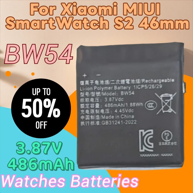 100% New High Quality 3.87V 48 - Smartwatch Watches Xiaomi 评论和价格