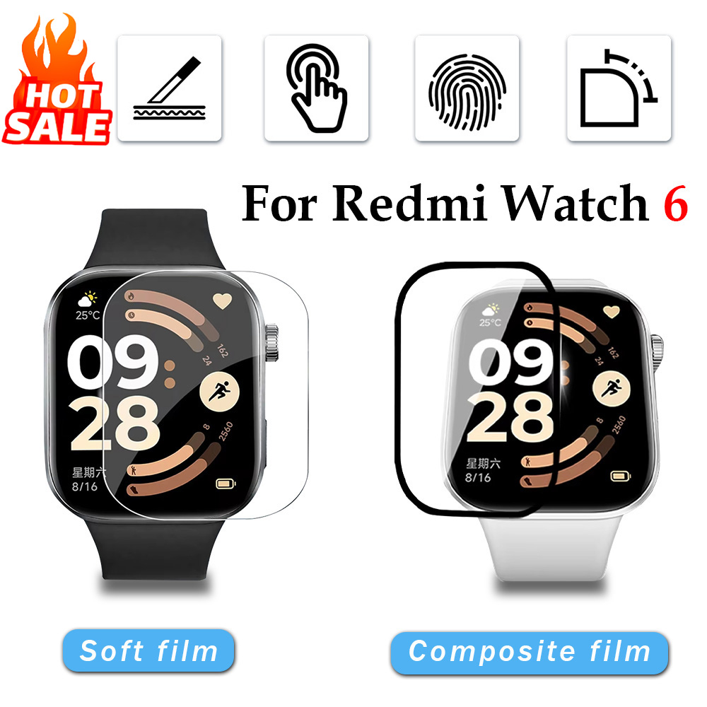1-5Pcs Soft Film for Xiaomi Re - Smartwatch Watches Xiaomi 评论和价格