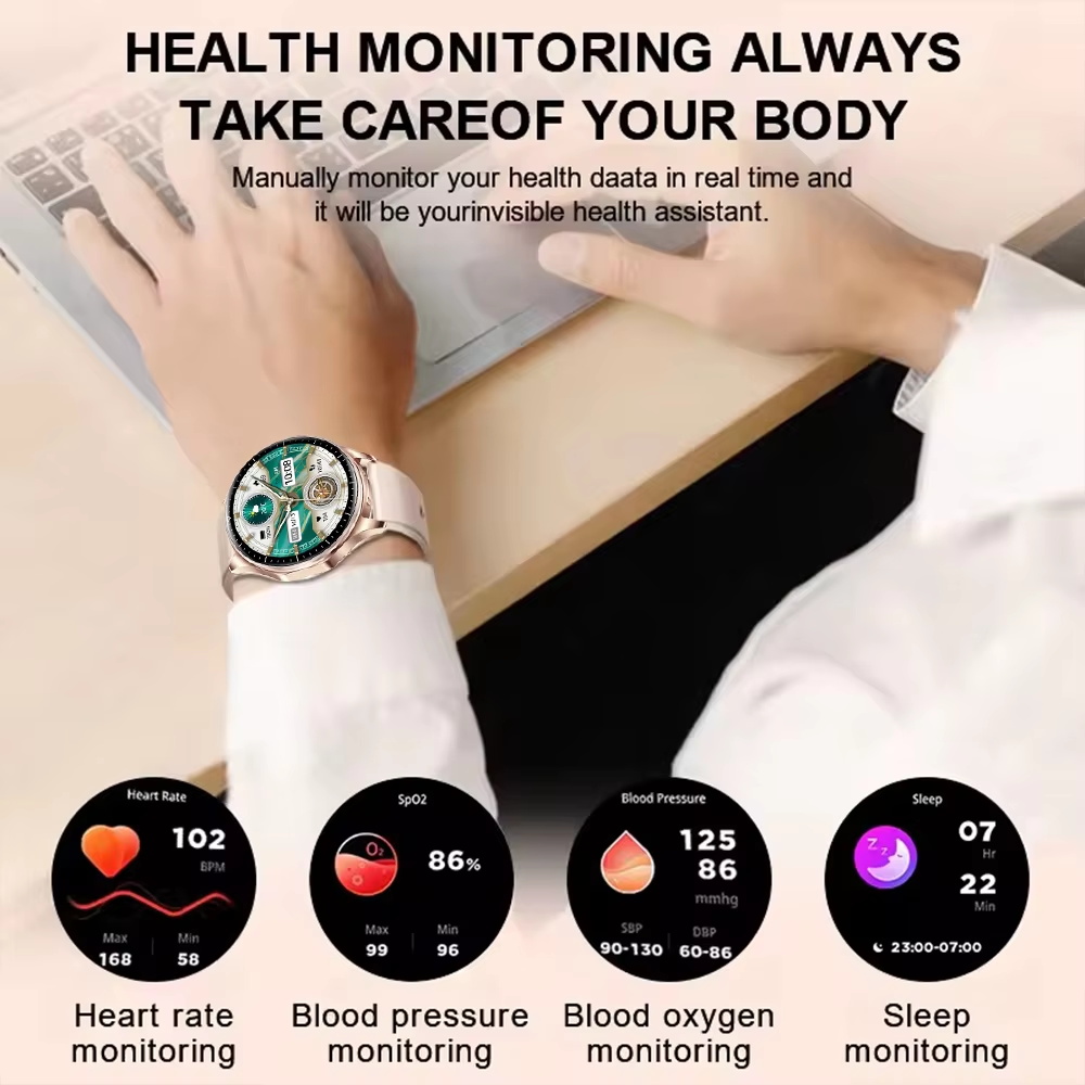 DAORKOW Smart Watch T98 Blueto - Smartwatch Noise Watches 评论和价格