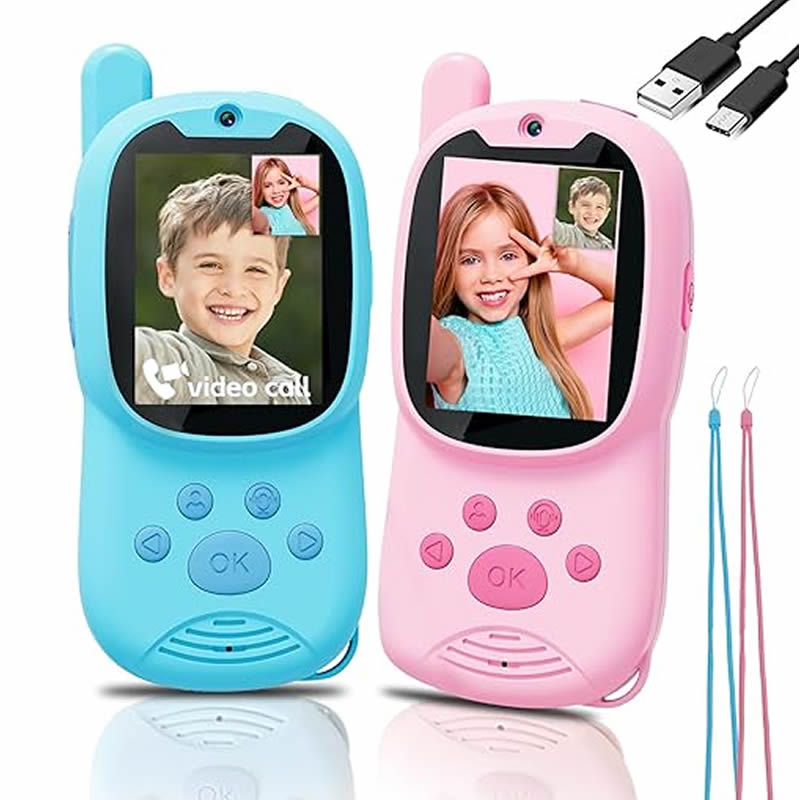 Walkie Talkies Cute 2Pack Rech - Smartwatch Watches For Kid Boy 评论和价格