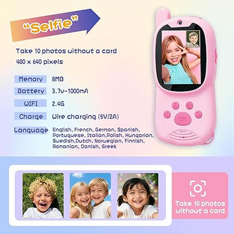 Walkie Talkies Cute 2Pack Rech - Smartwatch Watches For Kid Boy 评论和价格