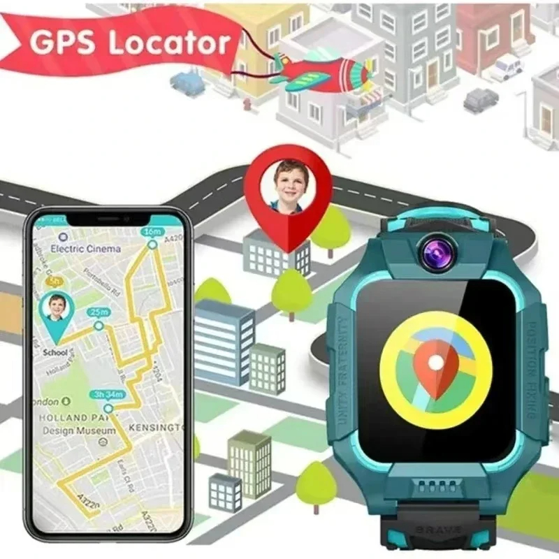 Lenovo 5G Kids Smart Watch Gif - Smartwatch Watches For Kid Boy 评论和价格