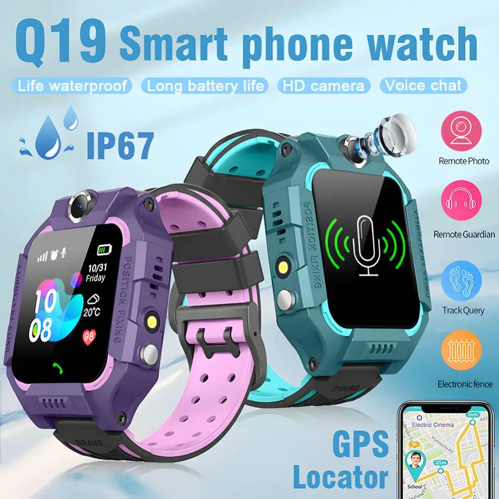 New Kids 2G Smart Watch SOS LB - Smartwatch Watches Kids 评论和价格