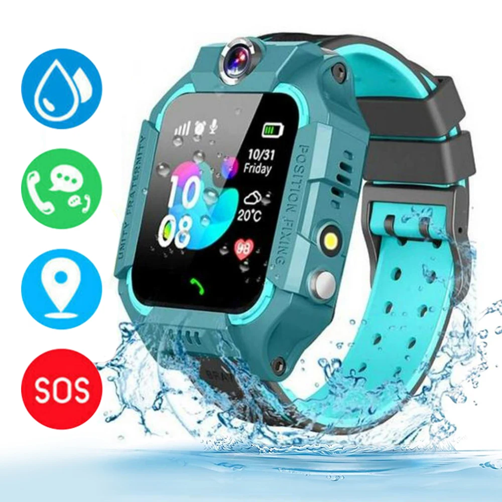 New Kids 2G Smart Watch SOS LB - Smartwatch Watches Kids 评论和价格