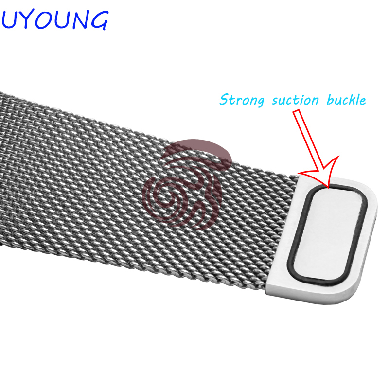 22mm Milanese Loop Strap For P - Smartwatch Pebble Watches 评论和价格
