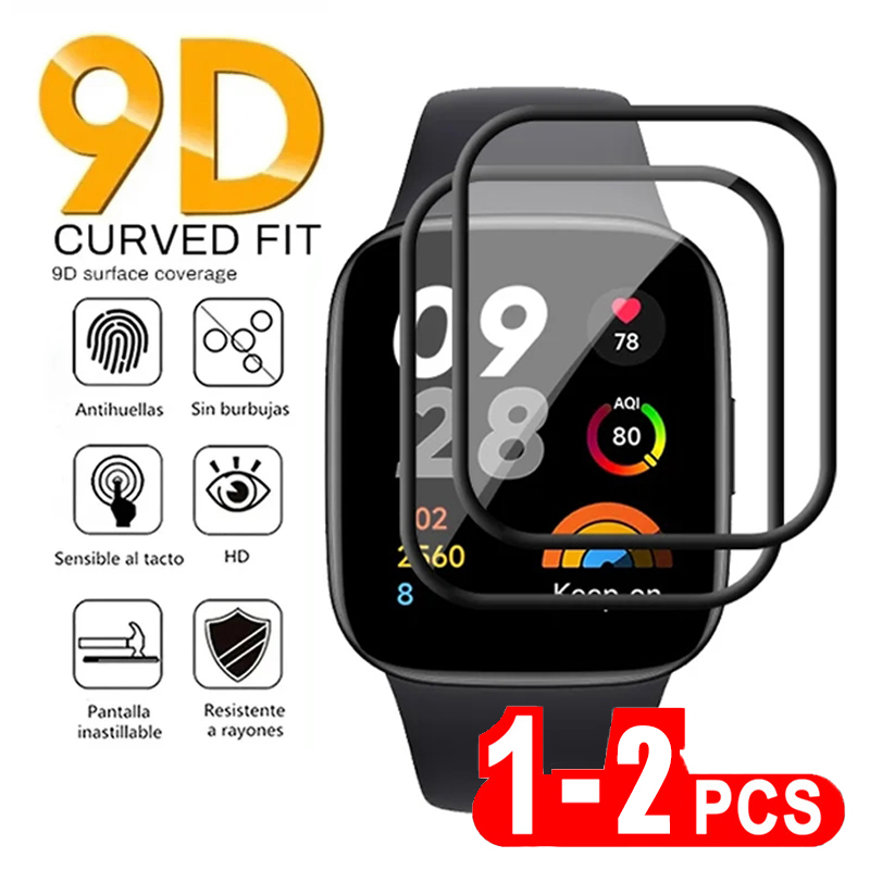 2 Pcs Tempered Glass for Redmi - Smartwatch Watches Xiaomi 评论和价格