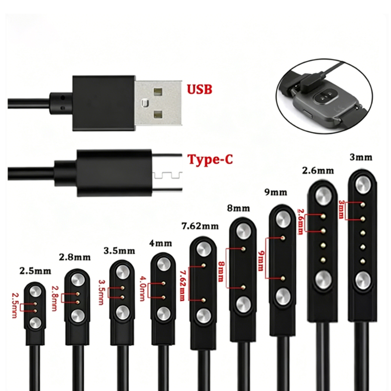 1PCS 2Pin 4Pin For Smartwatch  - Smartwatch Watches Kids 评论和价格