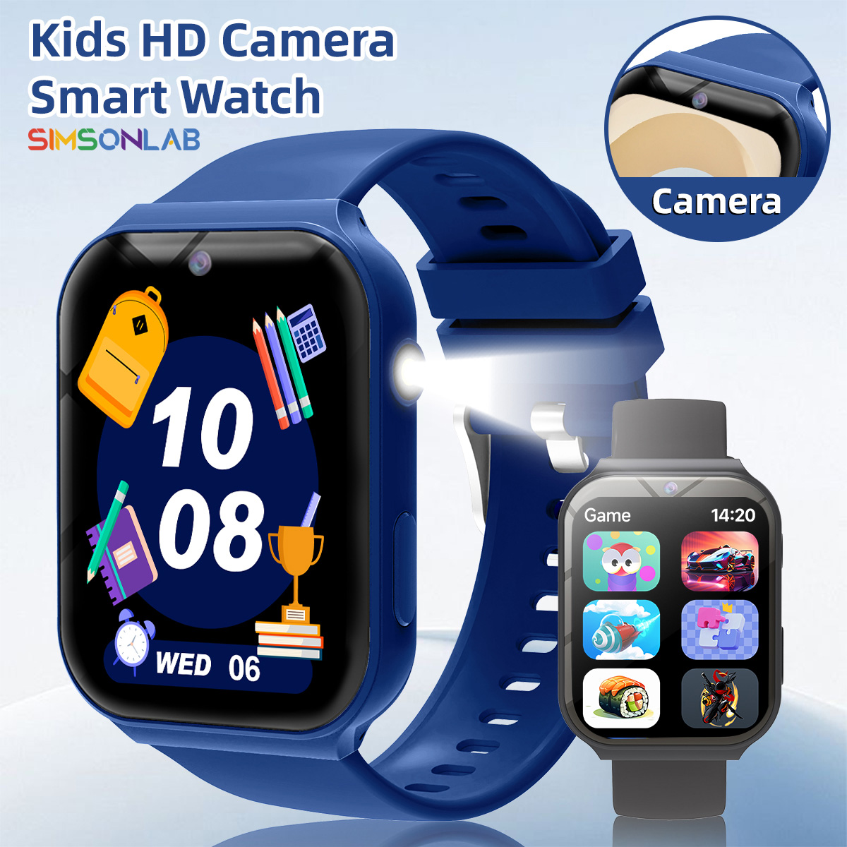 Study Partners for Kids HD Cam - Smartwatch Watches For Kid Boy 评论和价格