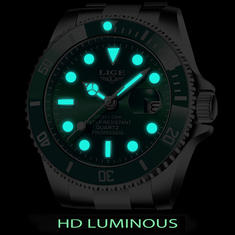 LIGE Top Brand Luxury Fashion  - Smartwatch Watches For Men Brands 评论和价格