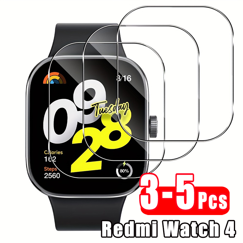 3-5Pcs Premium Tempered Glass  - Smartwatch Watches Xiaomi 评论和价格