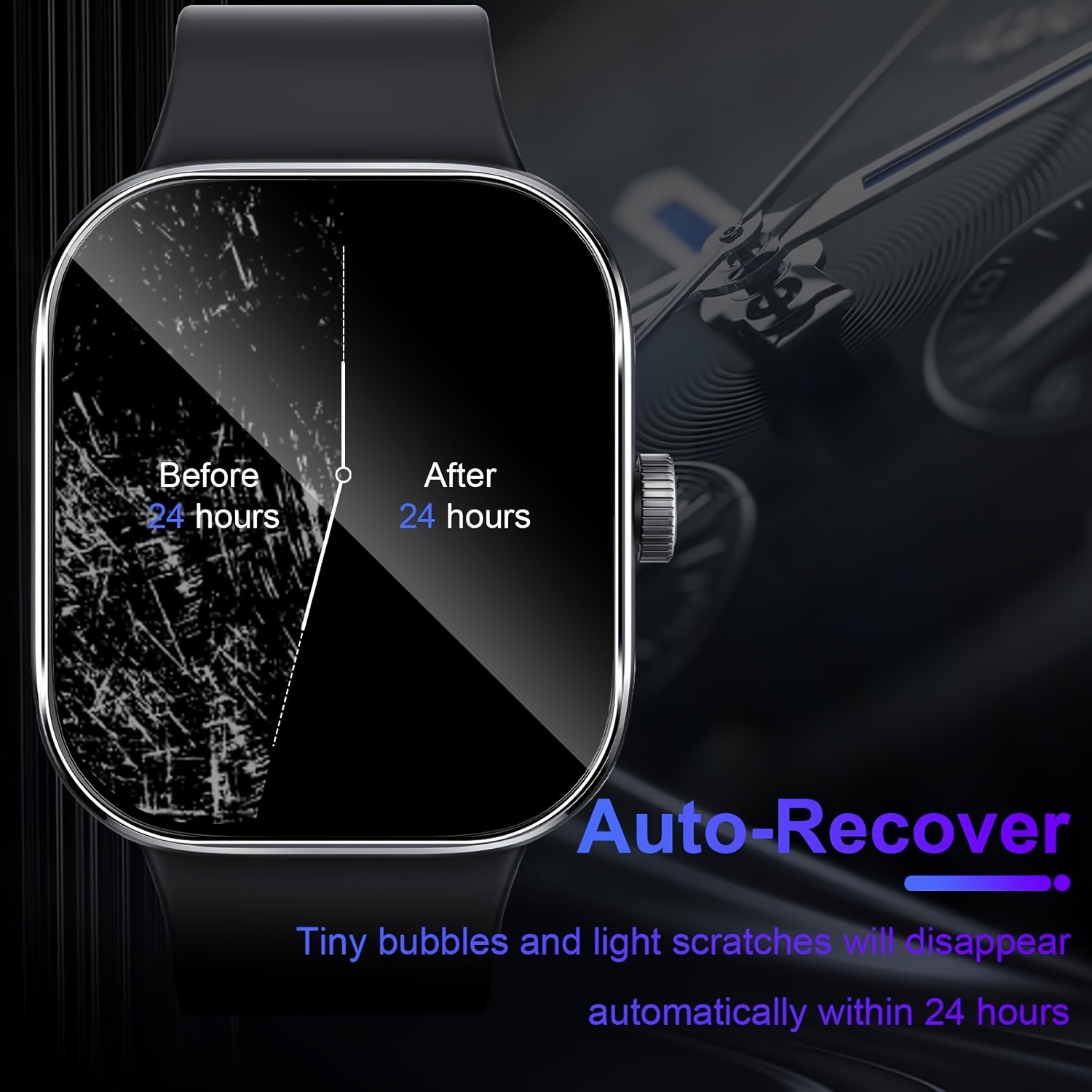 3-5Pcs Premium Tempered Glass  - Smartwatch Watches Xiaomi 评论和价格