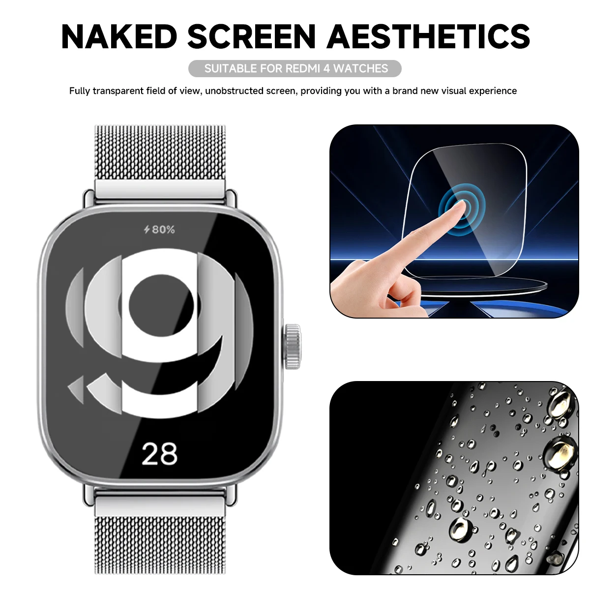 Tempered Glass for Xiaomi Redm - Smartwatch Watches Xiaomi 评论和价格