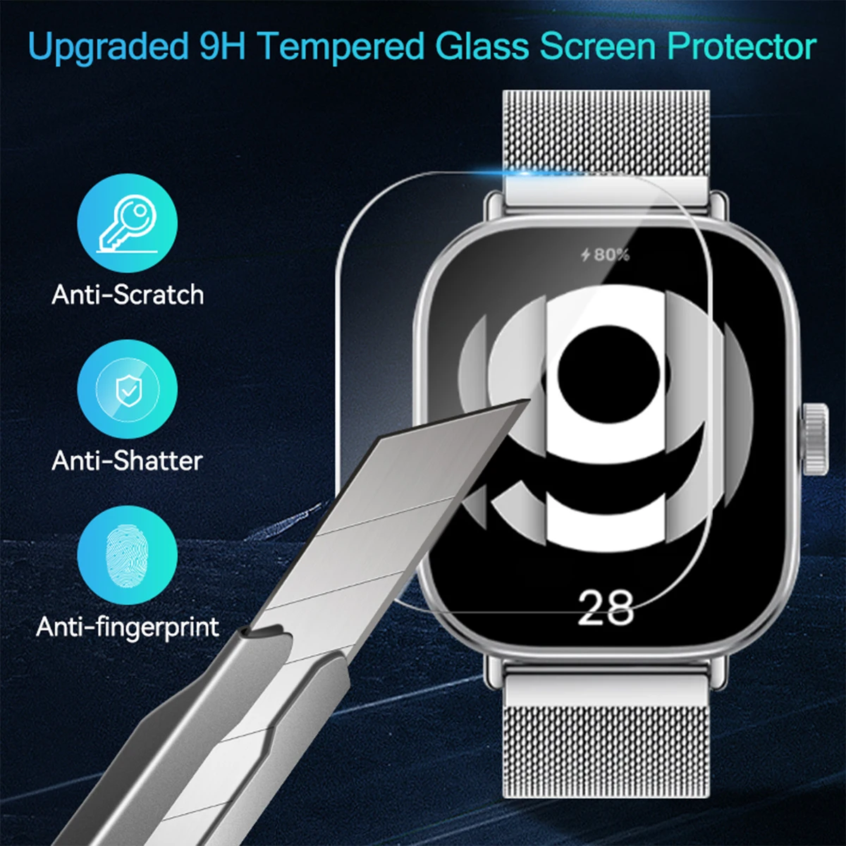Tempered Glass for Xiaomi Redm - Smartwatch Watches Xiaomi 评论和价格