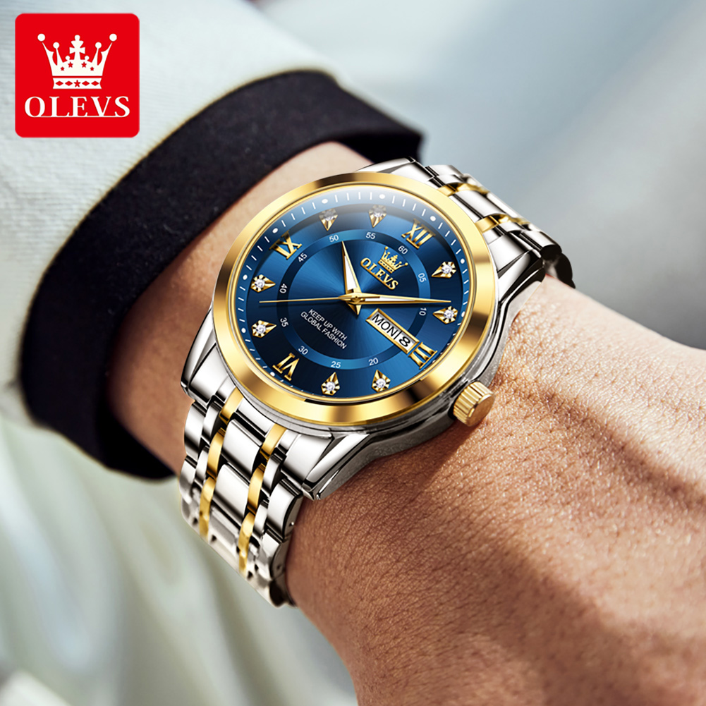 OLEVS Brand Fashion men's watc - Smartwatch Watches For Men Brands 评论和价格