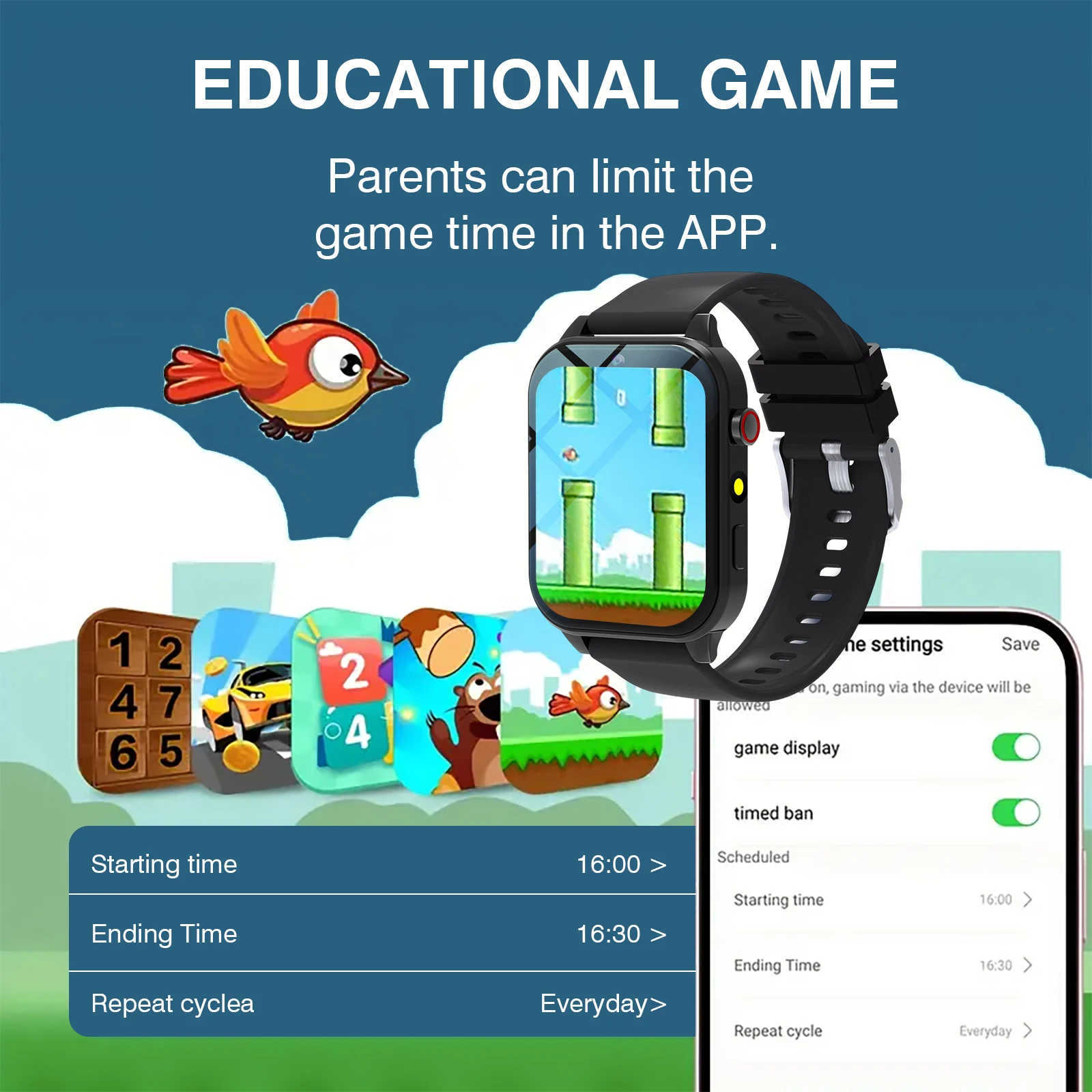 Kids′s Smart Watch 18 Games Ca - Smartwatch Watches For Kid Boy 评论和价格