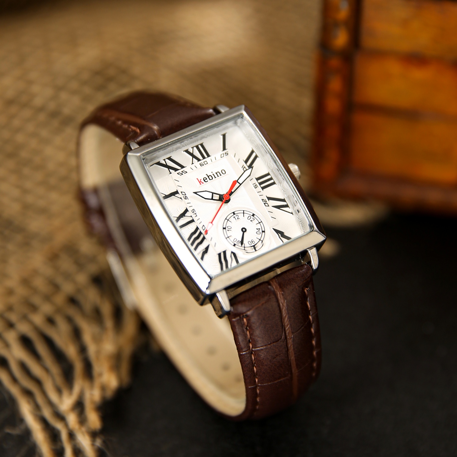 Business Square Dial Men Watch - Smartwatch Casual Watches For Men 评论和价格