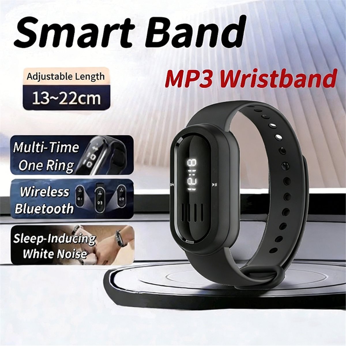 DTC5 Digital Smart Bracelet Wr - Smartwatch Noise Watches 评论和价格