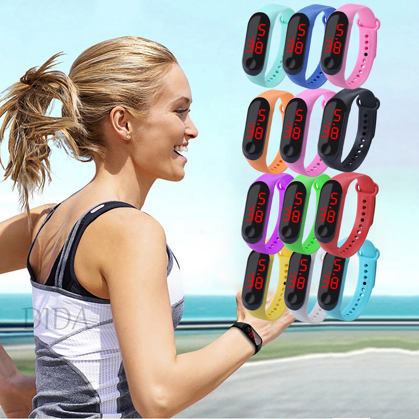Sports Outdoor Bracelet Electr - Smartwatch Watches Kids 评论和价格