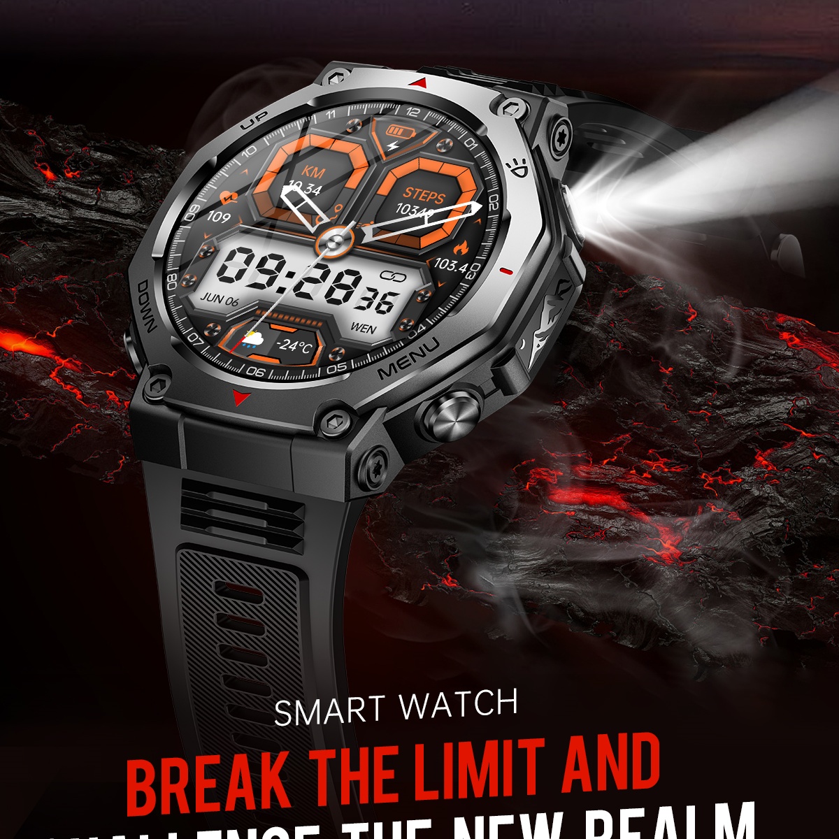 2025 New For Xiaomi Military G - Vs Smartwatch 评论和价格