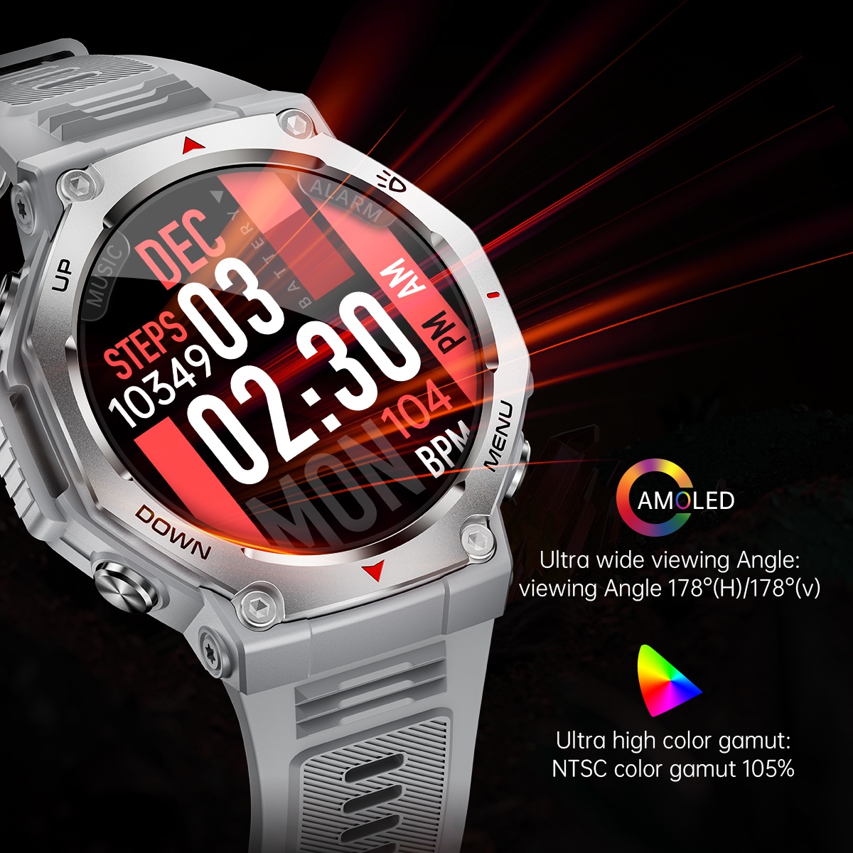 2025 New For Xiaomi Military G - Vs Smartwatch 评论和价格