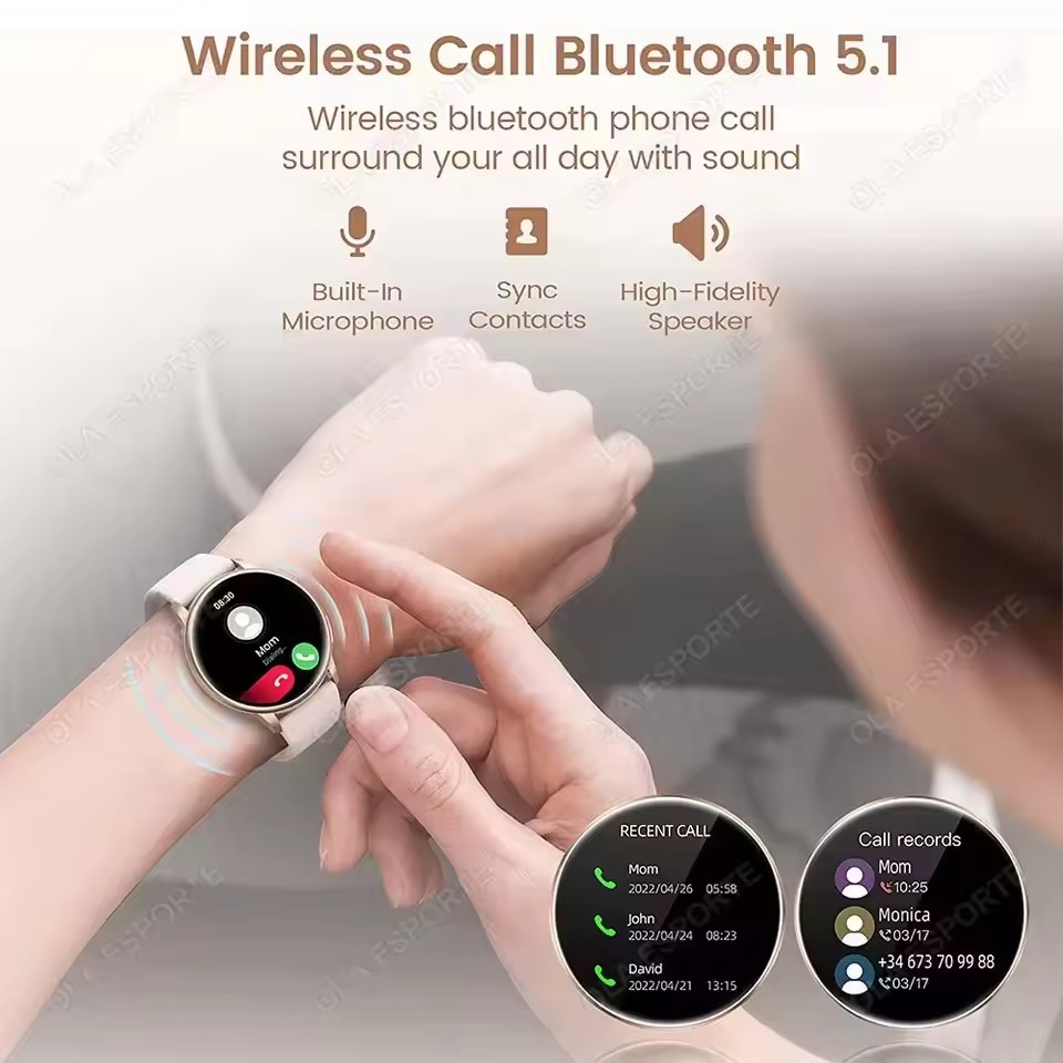 Smart Watch 1.77inch HD AMOLED - Smartwatch Health Watches For Women 评论和价格