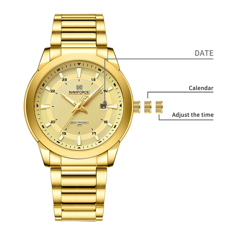2024 Top Brand NAVIFORCE Mens  - Smartwatch Watches For Men Brands 评论和价格