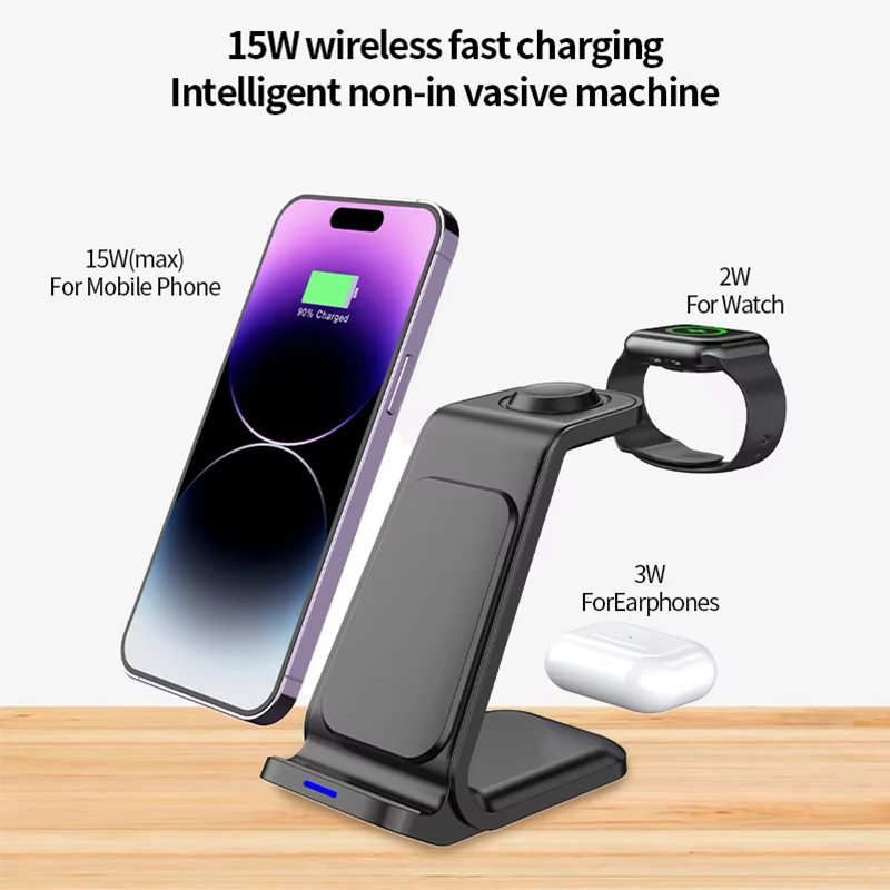 15W 3 in 1 Wireless Charger St - Smartwatch Watches Xiaomi 评论和价格