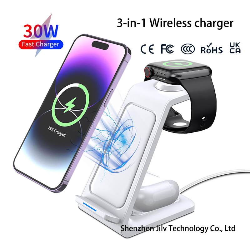 15W 3 in 1 Wireless Charger St - Smartwatch Watches Xiaomi 评论和价格